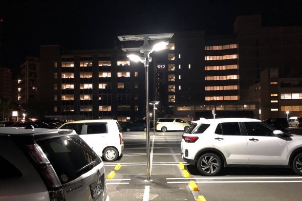 駐車場 LEDソーラー外灯・LEDソーラー照明
