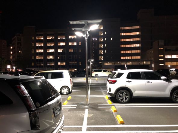 駐車場外灯設置